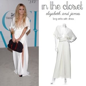 Elizabeth and James Anita Maxi Dress in Ivory